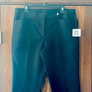 Anne Klein Black Dress Pants